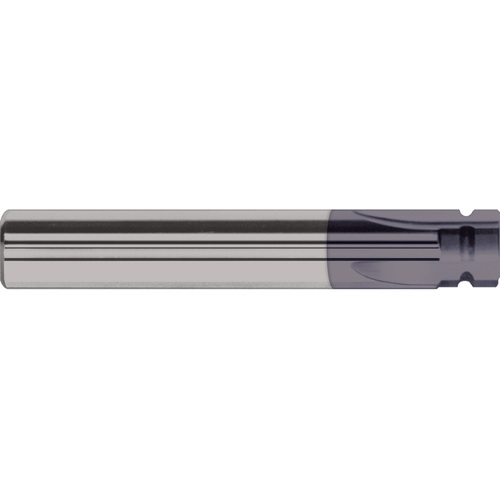 Concave Radius End Mills - 0.1250″ (1/8″)Radius × 0.6250″ (5/8″) Cutter Diameter Carbide Concave Radius End Mill, 4 Flutes, AlTiN Coated