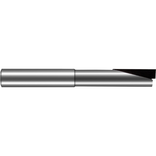 ‎1 Flute - 0.1250″ (1/8) Cutter DIA × 0.1250″ (1/8) LOC × 0.3130″ Reach - PCD Diamond End Mills for Non-Ferrous Materials - PCD Diamond - Square